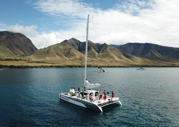 Sail Maui performance charter boats