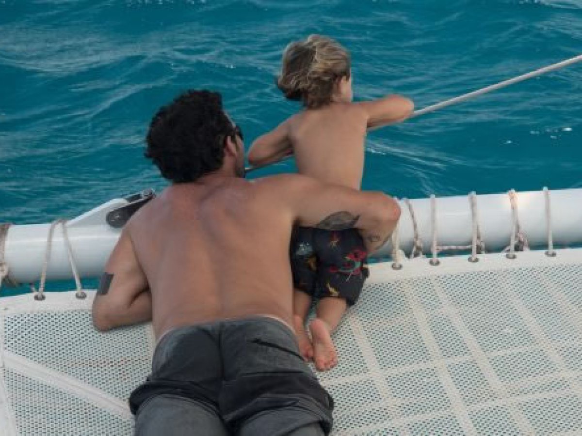 a girl in a pool of water