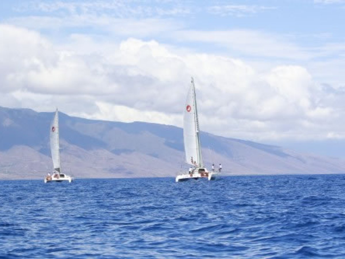 a small boat in a large body of water