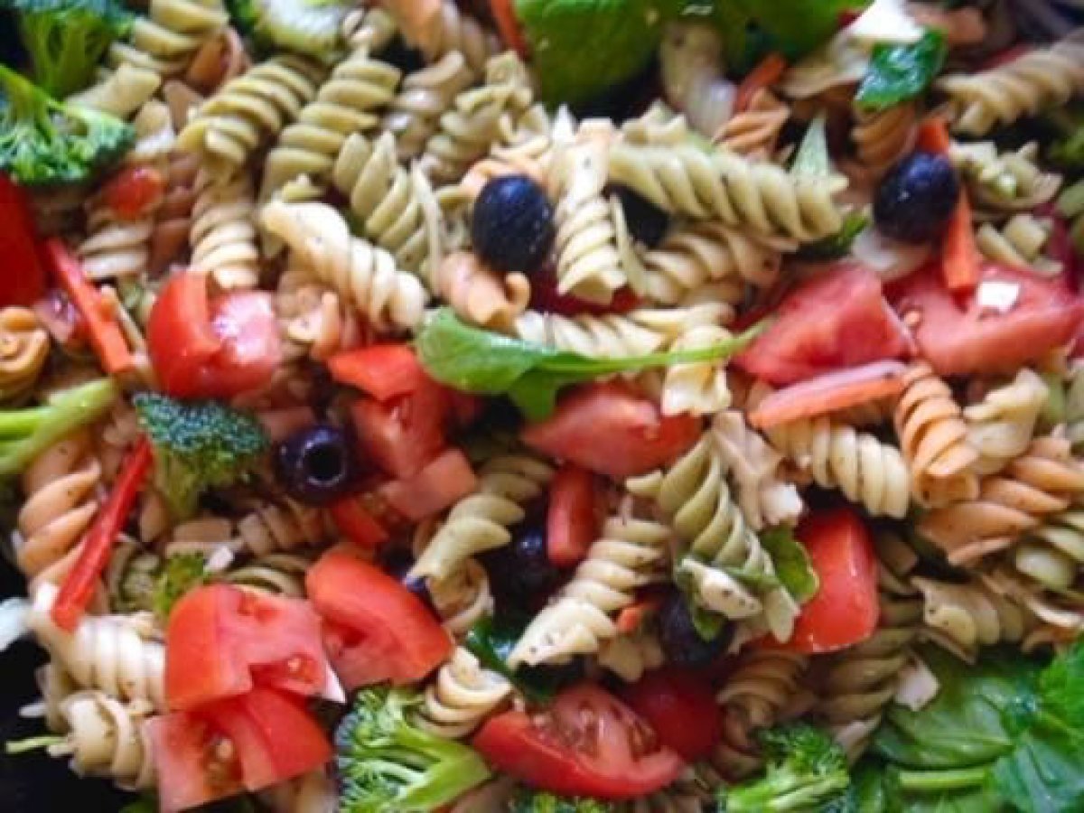 a plate of food with broccoli